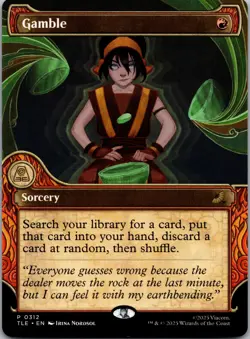 Gamble (Showcase) Avatar: The Last Airbender: Eternal-Legal Regular - Image 1