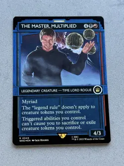 The Master, Multiplied (Showcase) Foil #545 MTG Doctor Who WHO Magic - NM - Image 1