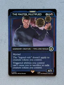 The Master, Multiplied (Showcase) Foil #545 MTG Doctor Who WHO Magic - NM - Image 3