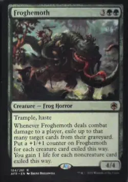 Froghemoth - Adventures in the Forgotten Realms: #184, MTG Lp C283 - Image 1
