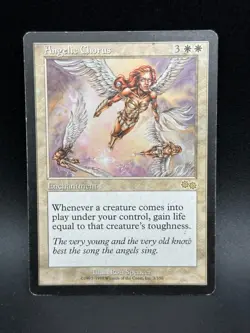 MTG Angelic Chorus R Urza's Saga #3 - Image 1