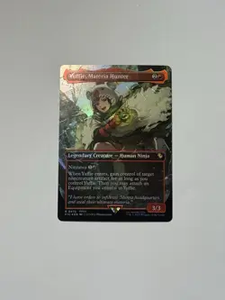 Yuffie, Materia Hunter (Borderless-Chocobo Track Foil) Commander: Final Fantasy - Image 1