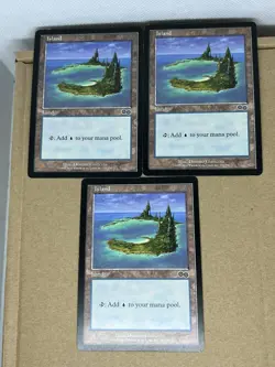 12x Island Urza's Saga Basic Land Magic The Gathering MTG LP (4 Different Art) - Image 3
