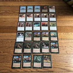 Magic The Gathering Lot Of 29 Urza’s Saga Uncommon and Rare - Image 1