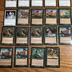 Magic The Gathering Lot Of 29 Urza’s Saga Uncommon and Rare - Image 2