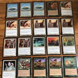 Magic The Gathering Lot Of 29 Urza’s Saga Uncommon and Rare - Image 3