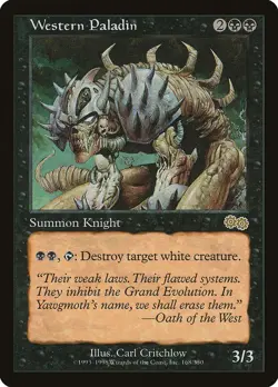 Urza's Saga Western Paladin MTG Magic the Gathering MP - Image 1