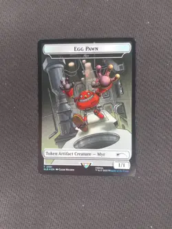 MTG - Egg Hammer - Foil - Sonic Secret Lair Drop - 2097 With Egg Pawn Token 2101 - Image 3