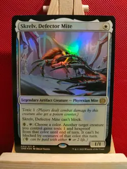 Skrelv, Defector Mite FOIL - Phyrexia: All Will be One - Rare - NM - MTG - Image 1