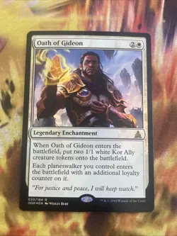1 x Oath of Gideon - Foil - Oath of the Gatewatch - Lp - MTG 30 030/184 - Image 1