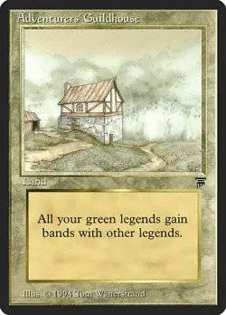 Adventurers' Guildhouse 1x MtG ENGLISH Legends LEG SP/NM - Image 1