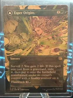 Esper Origins Final Fantasy Borderless R0370 NM MTG nonholo - Image 1
