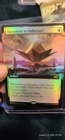 Monument to Endurance (Extended Art) Aetherdrift Foil - Image 1