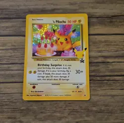 ___'s Pikachu Birthday 24/53 Celebrations Classic Collection NM Holofoil Pokemon - Image 1