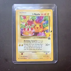 ___'s Pikachu Birthday 24/53 Celebrations Classic Collection NM Holofoil Pokemon - Image 1
