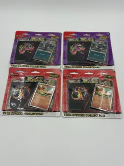 Pokemon TCG Ascended Heroes Tech Sticker Collection x4 Sealed - Image 1