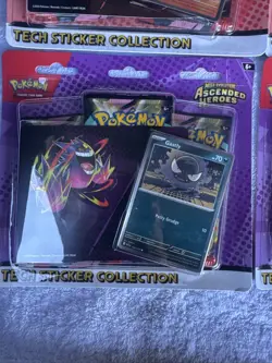 LOT OF (4) Pokemon Mega Evolution Ascended Heroes Tech Sticker Collection NEW - Image 2