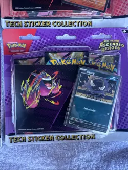 LOT OF (4) Pokemon Mega Evolution Ascended Heroes Tech Sticker Collection NEW - Image 5