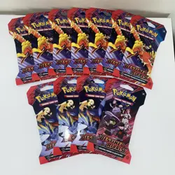 Pokemon TCG Destined Rivals Sleeved Booster Pack (x11) Packs - Image 1