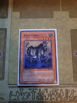 YUGIOH DARK ZEBRA MRL-084 COMMON 1ST ED NM 1996 - Image 1