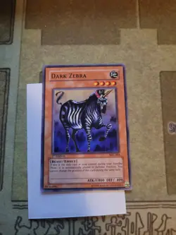 YUGIOH DARK ZEBRA MRL-084 COMMON 1ST ED NM 1996 - Image 2