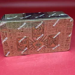 Yu-Gi-Oh 2022 Mega Tin of the Pharaoh's Gods Case Factory Sealed - Image 1