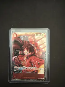 One Piece CCG Monkey.D.Luffy Alternate Art ST01-012 Japanese Near Mint - Image 1