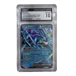 Pokemon 2023 Suicune ex 010/034 TCG Classic CLB Holo CGC 10 GEM MINT - Image 1