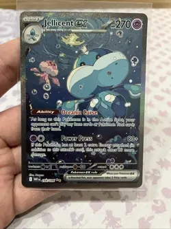 Pokemon TCG White Flare Jellicent EX SIR 168/086 NM Special Illustration Rare - Image 1