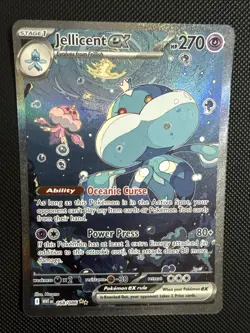 Pokemon TCG White Flare Jellicent EX SIR 168/086 NM Special Illustration Rare - Image 1
