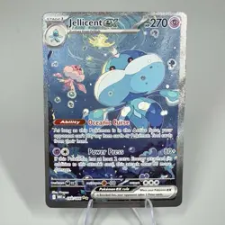 Pokemon TCG Jellicent ex SIR Special Illustration Rare 168/086 White Flare NM - Image 1
