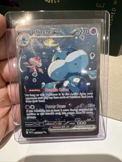 Pokemon Jellicent EX TCG 168/086 White Flare Special Illustration Rare Card - Image 1