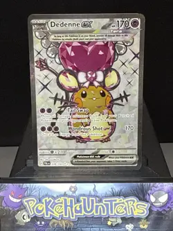 Pokemon Card Dedenne ex 239/193 Paldea Evolved Full Art Ultra Rare Near Mint - Image 1
