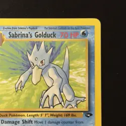 Sabrina's Golduck 30/132 Pokemon TCG Gym Challenge Vintage 2000 WOTC English - Image 4