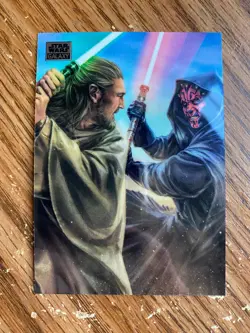 2024 Topps Chrome Star Wars Galaxy COMPLETE YOUR SET Base Card #1-100 (YOU PICK) - Image 1