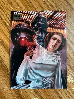 2024 Topps Chrome Star Wars Galaxy COMPLETE YOUR SET Base Card #1-100 (YOU PICK) - Image 3