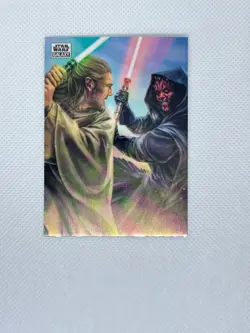 2024 Topps Chrome Star Wars Galaxy - Base Cards - You Pick - Buy 4 Save 25% - Image 3