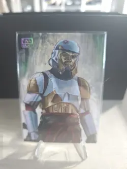 2024 Topps Chrome Star Wars Galaxy Galactic Empire Art Card Captain Enoch #GE-7 - Image 1