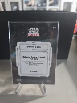 2024 Topps Chrome Star Wars Galaxy Galactic Empire Art Card Captain Enoch #GE-7 - Image 2