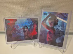 2024 Topps Chrome Star Wars Galaxy BLUE Sonar /199 (2 Cards) - Image 1