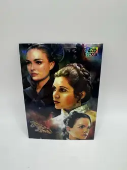2024 Topps Chrome Star Wars Galaxy Trading Card #47 The Legacy - Image 1