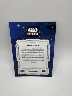 2024 Topps Chrome Star Wars Galaxy Trading Card #47 The Legacy - Image 2