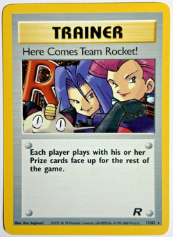 Pokemon TCG Here Comes Team Rocket Rare Holo Card #15/82 Team Rocket - Image 1