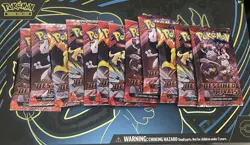 Pokemon TCG Destined Rivals Sleeved Booster Pack Lot of 12 New/Sealed - Image 1
