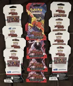 Pokemon TCG DESTINED RIVALS Sleeved Booster Packs New Sealed Lot of 12 Pks - Image 2