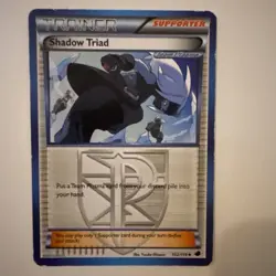 Shadow Triad 102/116 Plasma Freeze Moderate Played Pokemon TCG Card - Image 1