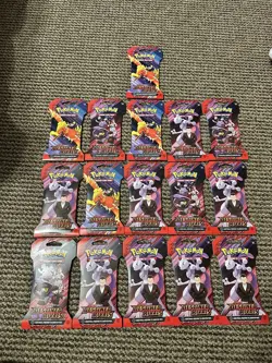 LOT OF 16 Pokemon Destined Rivals Sleeved Booster Packs NEW SEALED - Image 1