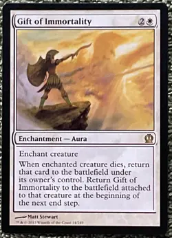 Gift of Immortality Theros Regular - Image 1