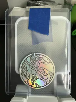 Mega Charizard X EX UPC Ultra Premium Collection Silver Metal Coin 2025 Pokemon - Image 3