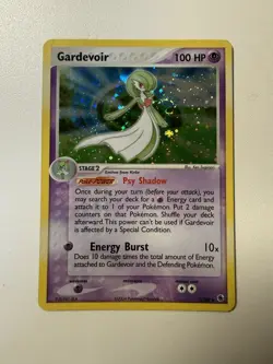 2003 Pokemon EX Ruby & Sapphire #7/109 Gardevoir Holo Rare With Swirl - Image 1